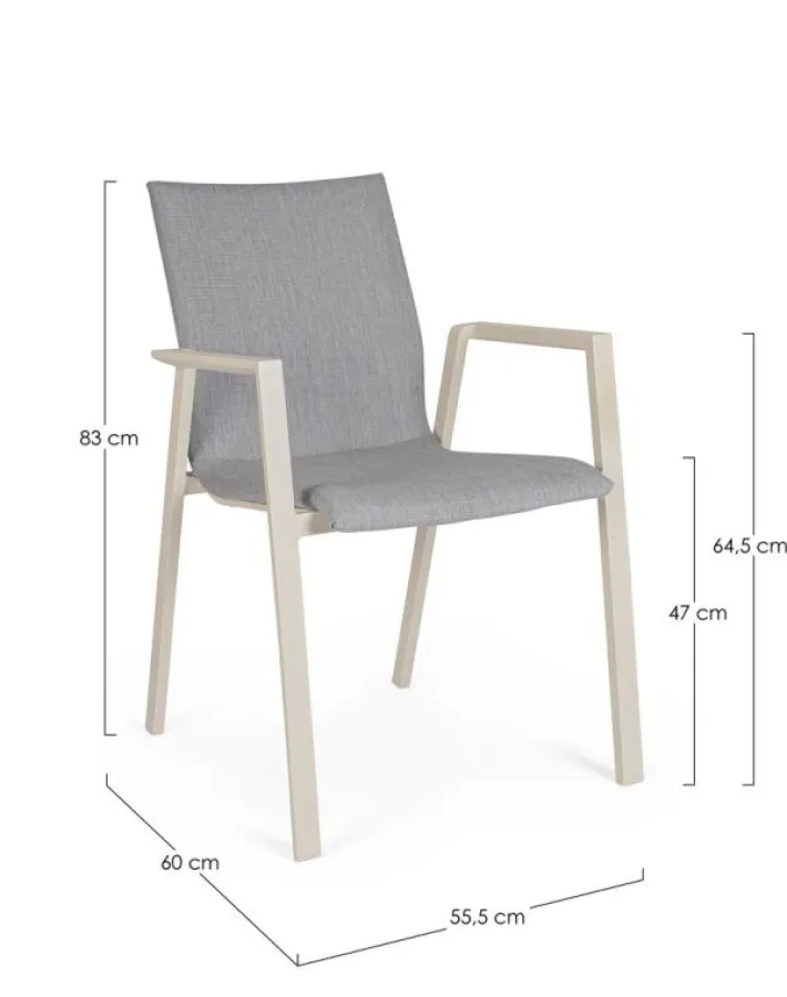 Bizzotto Sedie>SEDIA C-BR ODEON PELICAN