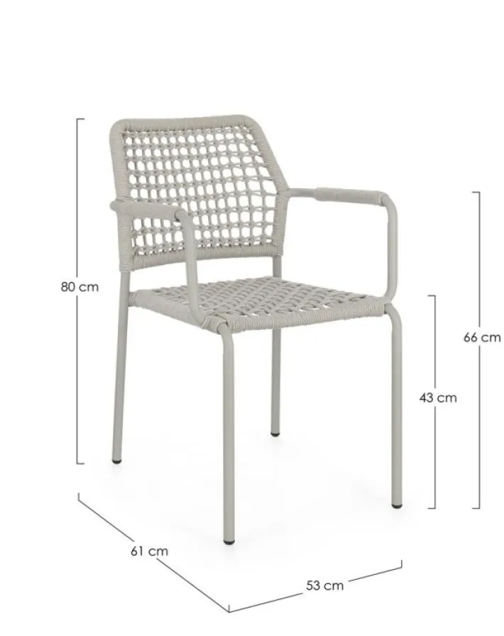 Bizzotto Sedie>SEDIA C-BR RAJADA SATURN