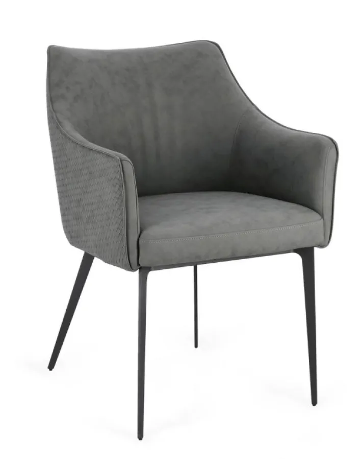 Bizzotto Sedie>SEDIA C-BR RUSSELL GRIGIO SCURO