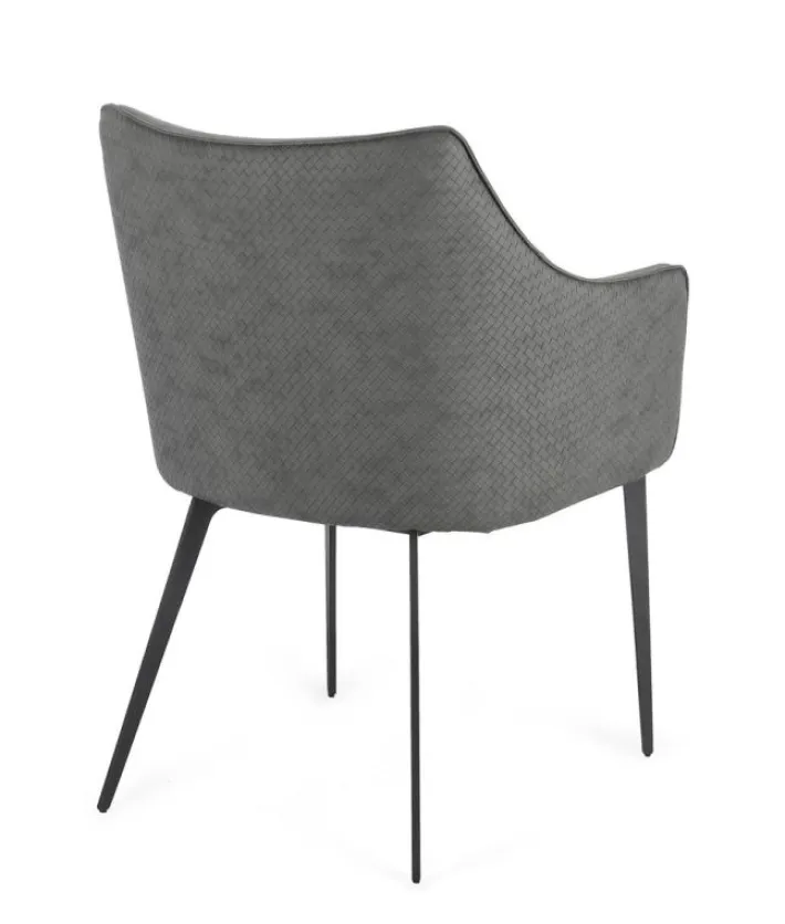 Bizzotto Sedie>SEDIA C-BR RUSSELL GRIGIO SCURO