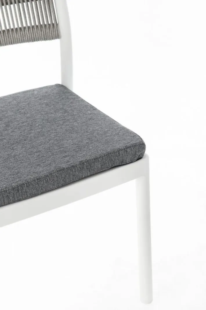 Bizzotto Sedie>SEDIA C-C ALVIN BIANCO/GRIGIO CHIARO