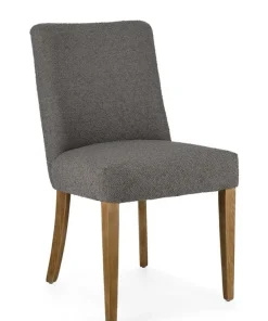 Bizzotto Sedie>SEDIA EFFETTO BOUCLE' GRIGIO - BEATRIZ