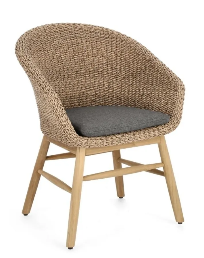 Bizzotto Sedie>SEDIA IN ALLUMINIO ABACA - GENESIS
