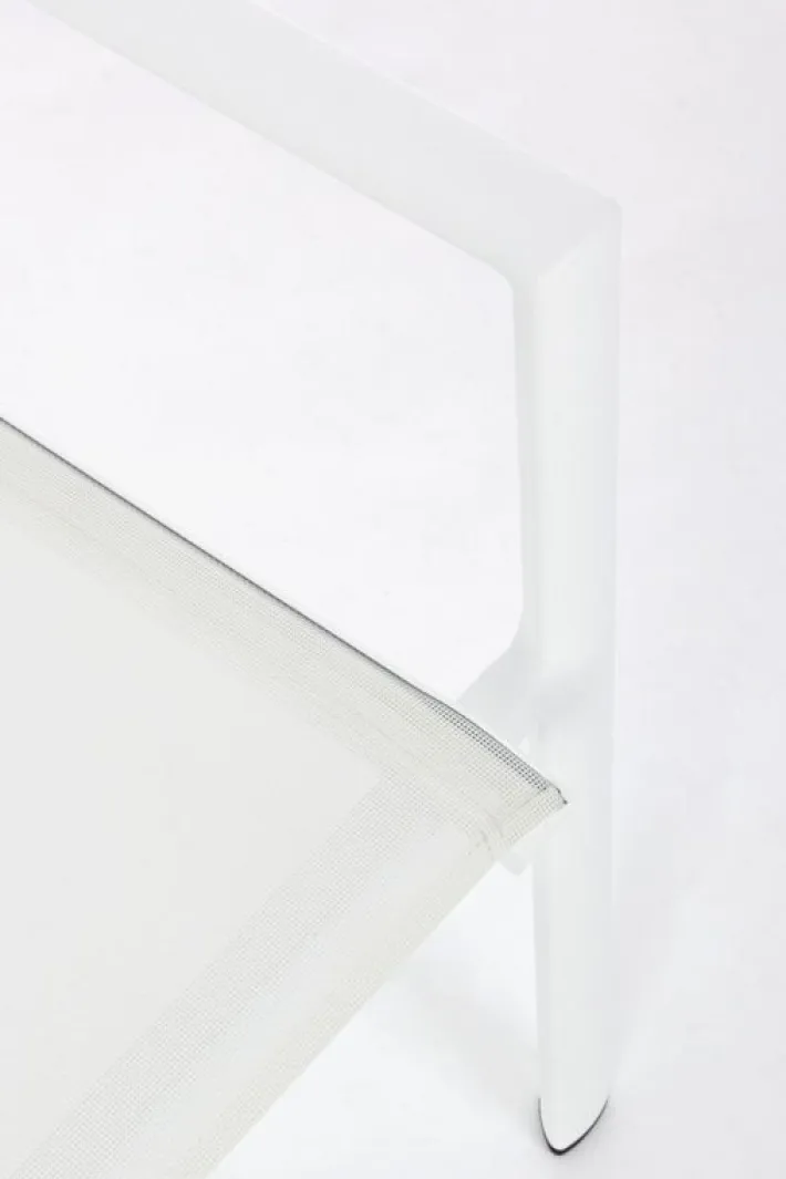 Bizzotto Sedie>SEDIA IN ALLUMINIO IMPILABILE BIANCO CX21 - KONNOR