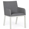 Bizzotto Sedie>SEDIA IN ALLUMINIO LUNAR - OWEN