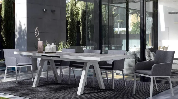 Bizzotto Sedie>SEDIA IN ALLUMINIO LUNAR - OWEN