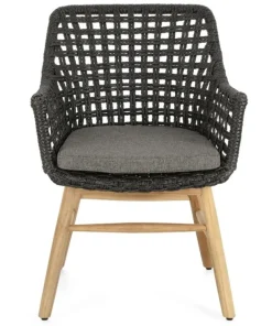 Bizzotto Sedie>SEDIA IN ALLUMINIO NERA - WILSON