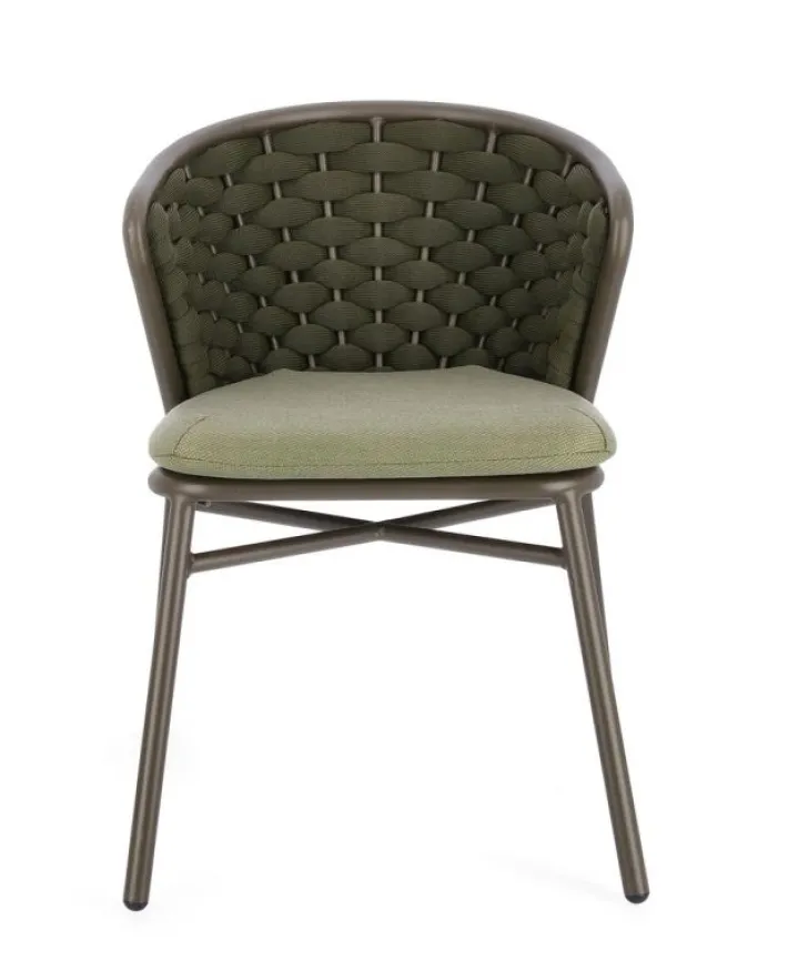 Bizzotto Sedie>SEDIA IN ALLUMINIO OLIV QS24 - HARLOW