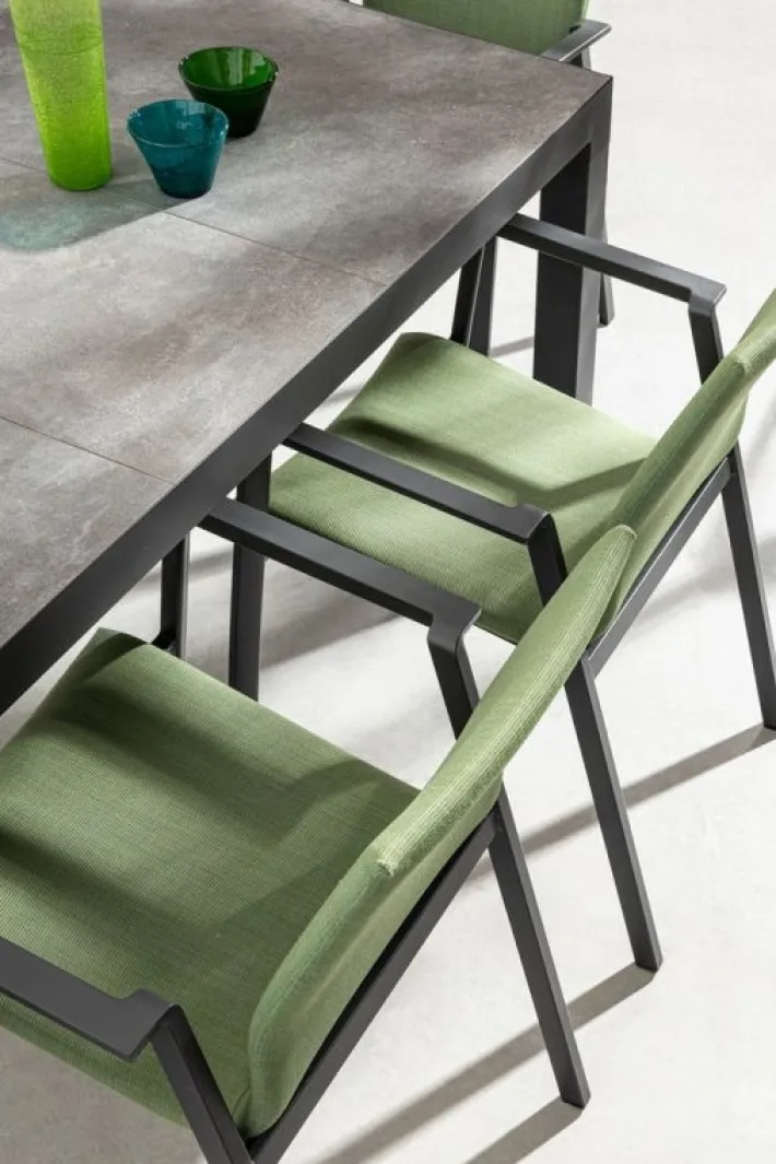Bizzotto Sedie>SEDIA IN ALLUMINIO OLIVE JX55 - ODEON