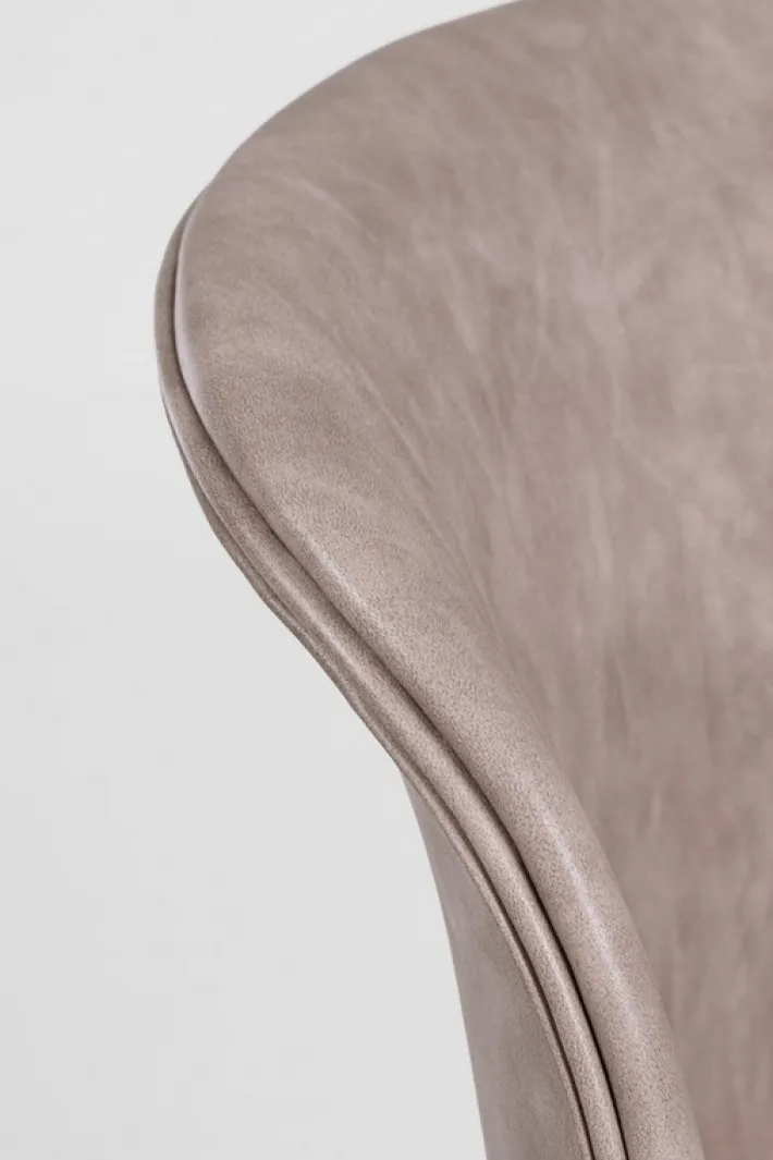 Bizzotto Sedie>SEDIA IN ECOPELLE NERA - LOFT