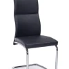 Bizzotto Sedie>SEDIA IN ECOPELLE NERA - THELMA