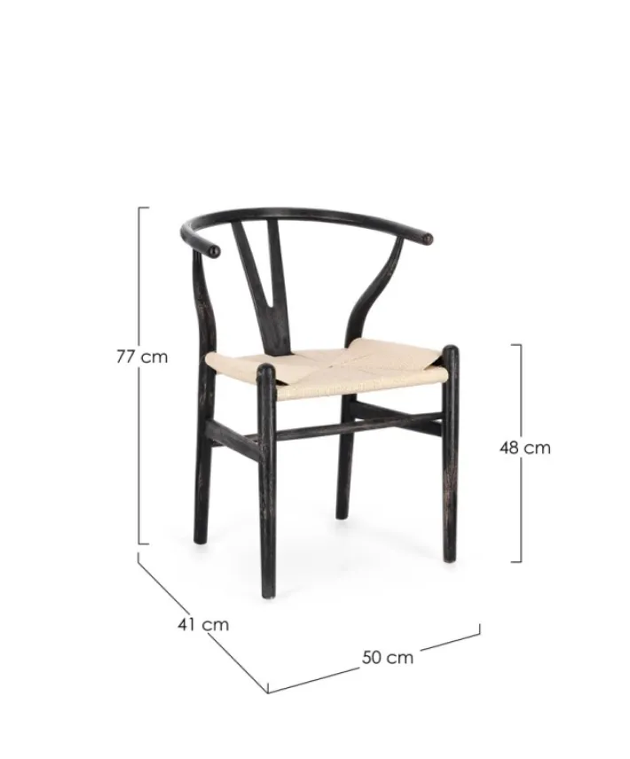 Bizzotto Sedie>SEDIA IN LEGNO - ARTEMIA