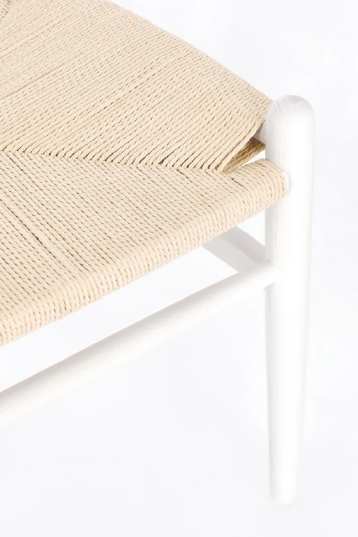 Bizzotto Sedie>SEDIA IN LEGNO BIANCO - ARTAS