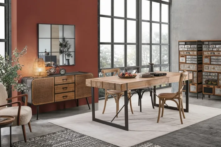 Bizzotto Sedie>SEDIA IN LEGNO NATURALE - CROSS