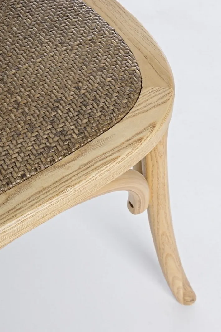 Bizzotto Sedie>SEDIA IN LEGNO NATURALE - CARREL