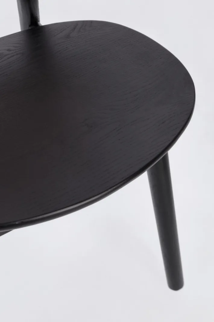 Bizzotto Sedie>SEDIA IN LEGNO NERO - ADOLIS