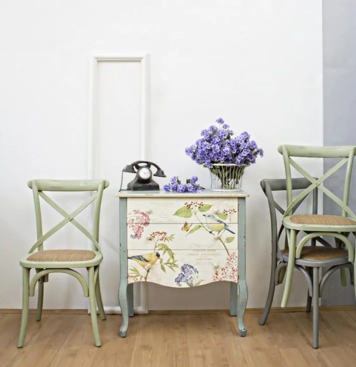 Bizzotto Sedie>SEDIA IN LEGNO VERDE - CROSS