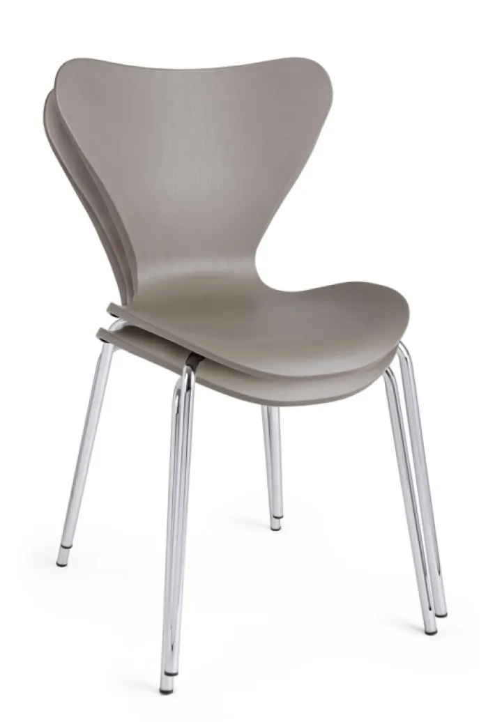 Bizzotto Sedie>SEDIA IN PLASTICA CAMMELLO - TESSA