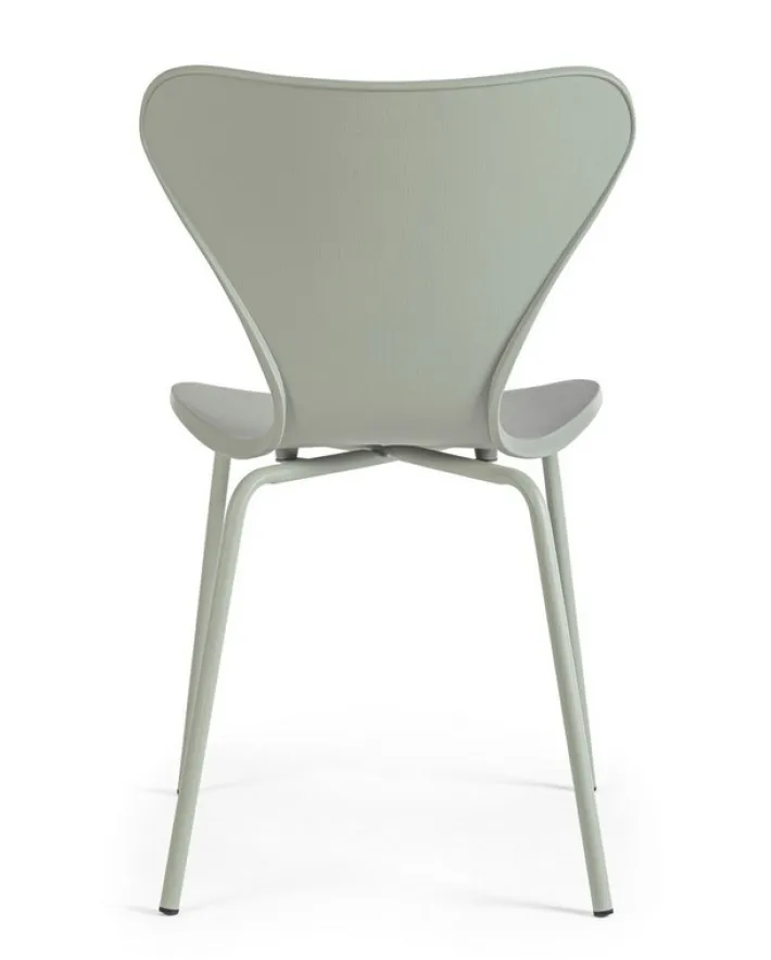 Bizzotto Sedie>SEDIA IN PLASTICA VERDE - TESSA