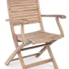 Bizzotto Sedie>SEDIA IN TEAK PIEGHEVOLE - MARYLAND