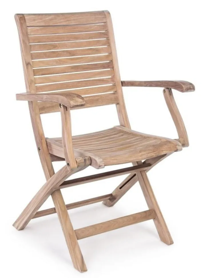 Bizzotto Sedie>SEDIA IN TEAK PIEGHEVOLE - MARYLAND