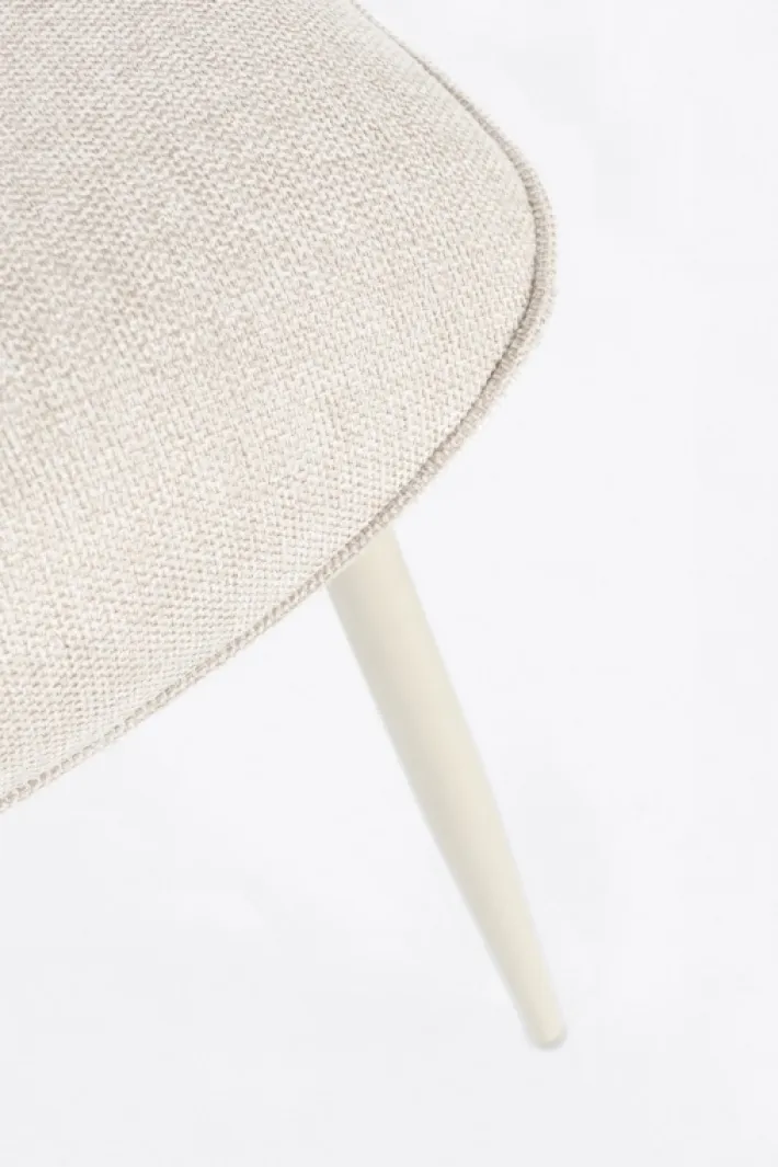 Bizzotto Sedie>SEDIA IN TESSUTO BEIGE - CORA