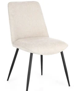 Bizzotto Sedie>SEDIA IN TESSUTO BEIGE - CORA