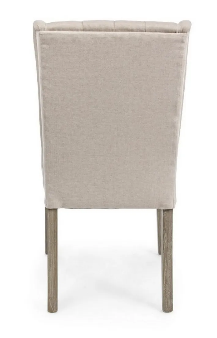 Bizzotto Sedie>SEDIA IN TESSUTO BEIGE - COLUMBIA