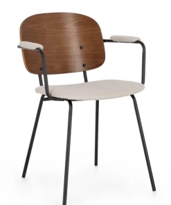 Bizzotto Sedie>SEDIA IN TESSUTO BEIGE - SIENNA