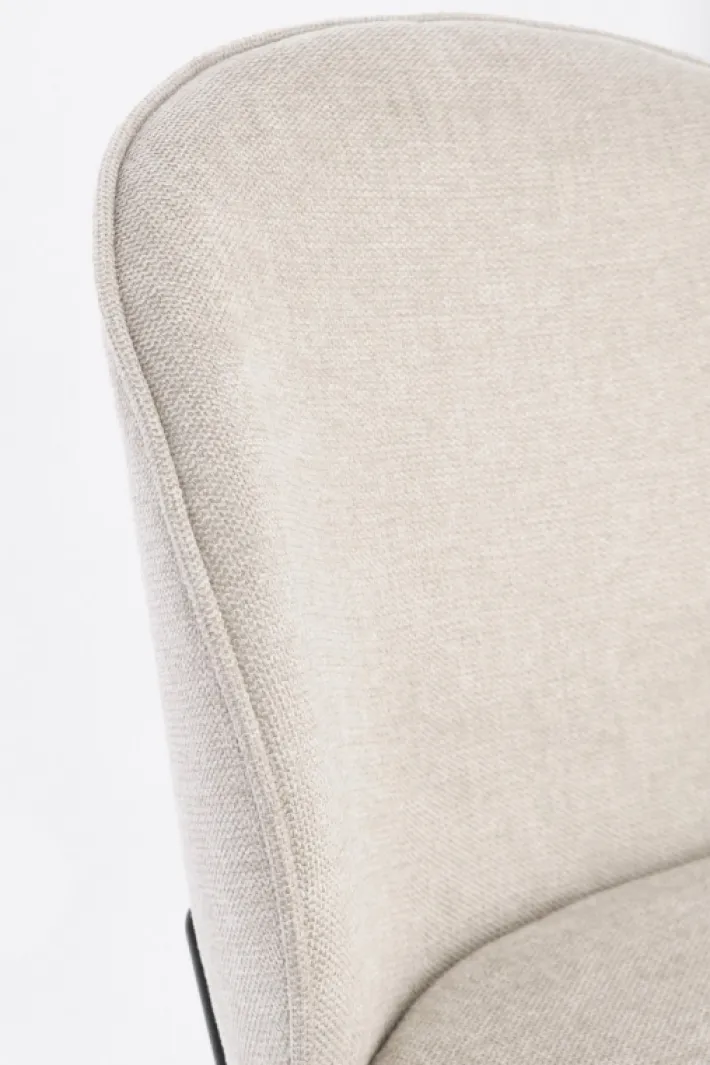 Bizzotto Sedie>SEDIA IN TESSUTO BEIGE - WENDY