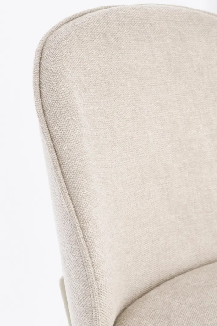Bizzotto Sedie>SEDIA IN TESSUTO BEIGE - WENDY