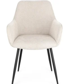 Bizzotto Sedie>SEDIA IN TESSUTO BEIGE- CORA