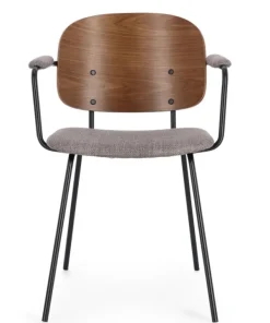 Bizzotto Sedie>SEDIA IN TESSUTO GRIGIO - SIENNA