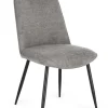 Bizzotto Sedie>SEDIA IN TESSUTO GRIGIO SCURO - CORA