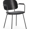 Bizzotto Sedie>SEDIA IN TESSUTO GRIGIO SCURO - SIENNA