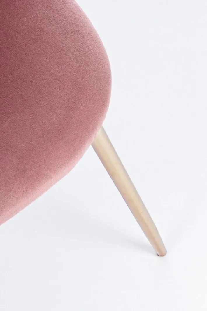 Bizzotto Sedie>SEDIA IN VELLUTO ROSA - TANYA