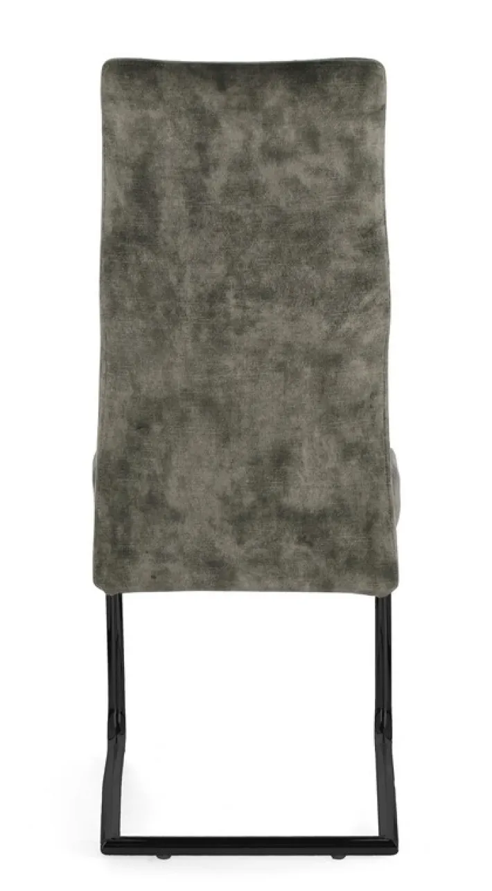 Bizzotto Sedie>SEDIA IN VELLUTO VERDE - THELMA
