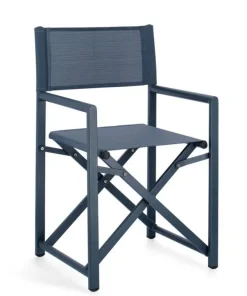 Bizzotto Sedie>SEDIA REGISTA IN ALLUMINIO NAVY - TAYLOR
