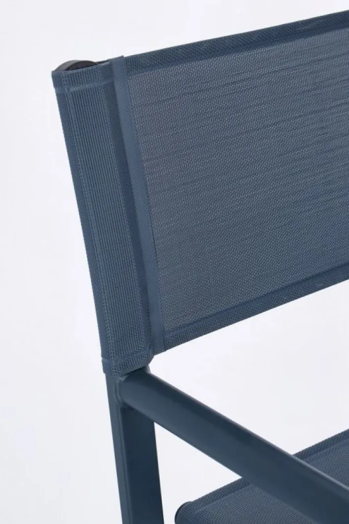 Bizzotto Sedie>SEDIA REGISTA IN ALLUMINIO NAVY - TAYLOR