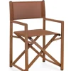 Bizzotto Sedie>SEDIA REGISTA IN ALLUMINIO PECAN - TAYLOR
