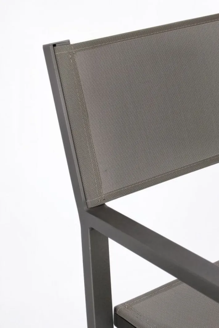 Bizzotto Sedie>SEDIA REGISTA IN ALLUMINIO ANTRACITE CX23 - KONNOR