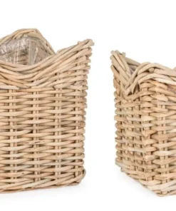 Bizzotto Ceste Decorative>SET2 CESTA HARIS QU NATURALE
