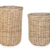 Bizzotto Ceste Decorative>SET2 CESTA JEFRI OV NATURALE