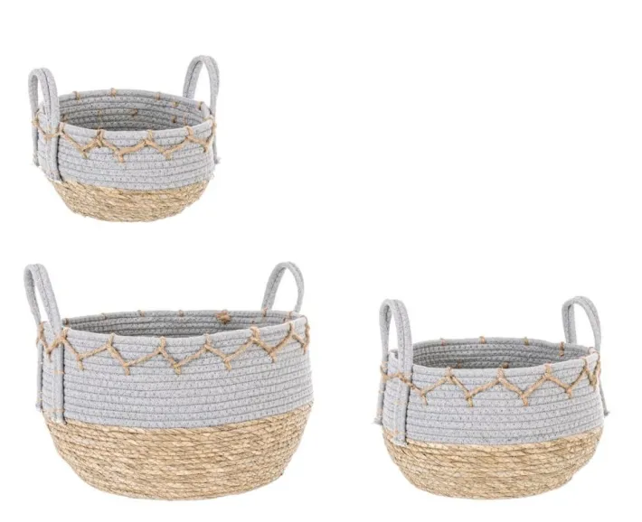 Bizzotto Ceste Decorative>SET3 CESTA 2M CELESTIAL BOMB