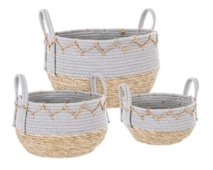Bizzotto Ceste Decorative>SET3 CESTA 2M CELESTIAL BOMB