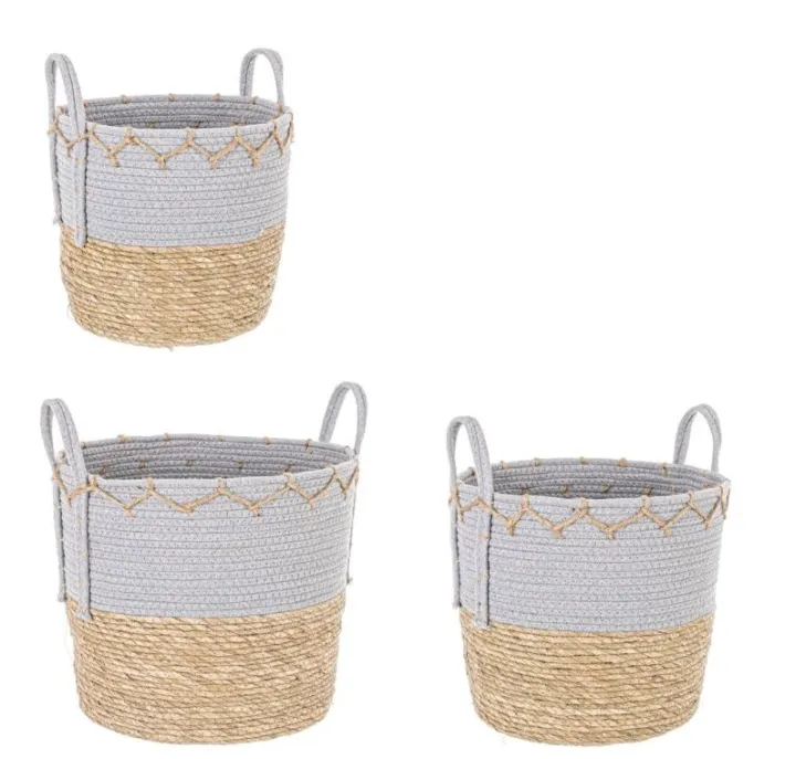 Bizzotto Ceste Decorative>SET3 CESTA 2M CELESTIAL SVAS