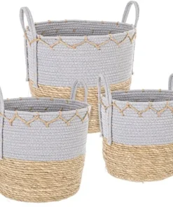 Bizzotto Ceste Decorative>SET3 CESTA 2M CELESTIAL SVAS