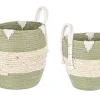 Bizzotto Ceste Decorative>SET2 CESTA 2M THELMA VERDE TO