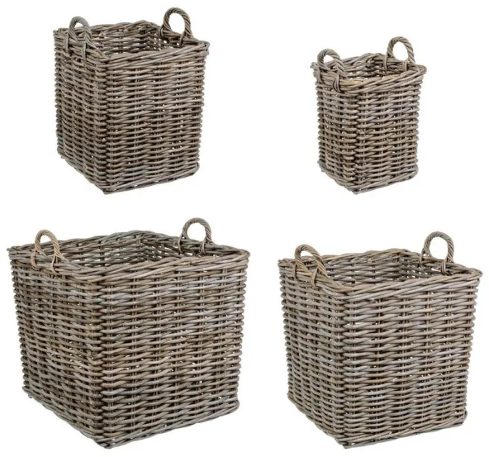 Bizzotto Ceste Decorative>SET4 CESTO 2M NARRA QU