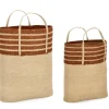 Bizzotto Ceste Decorative>SET2 CESTO 2M TUY NATURALE MARRONE